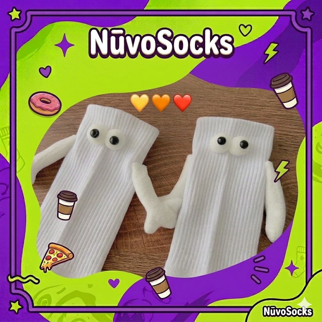 Magnetic Besties: ¡Calcetines que no se Sueltan!