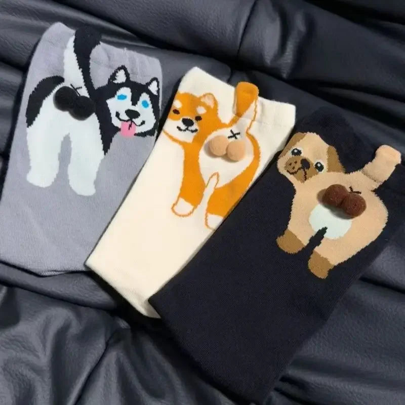 Calcetines Perritos Pom-Pom (Edición Limitada)