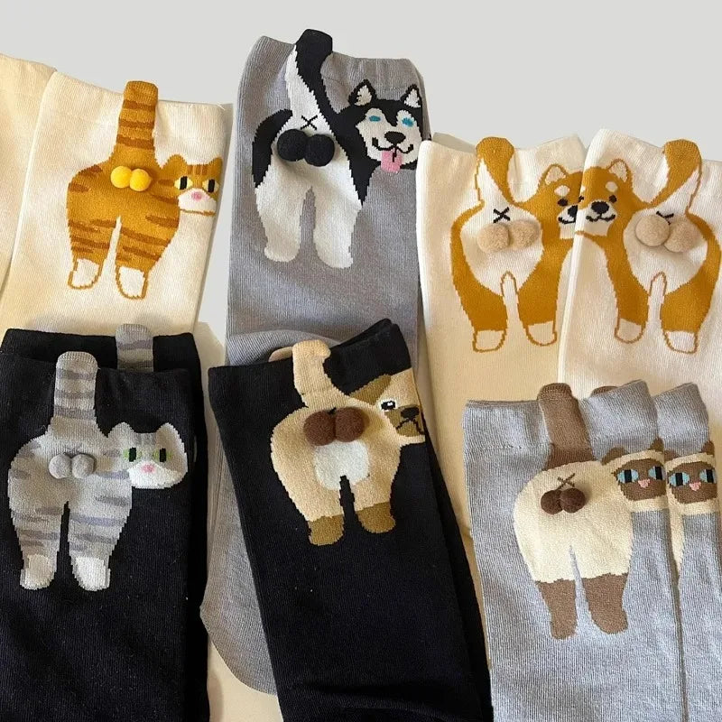 Calcetines Perritos Pom-Pom (Edición Limitada)