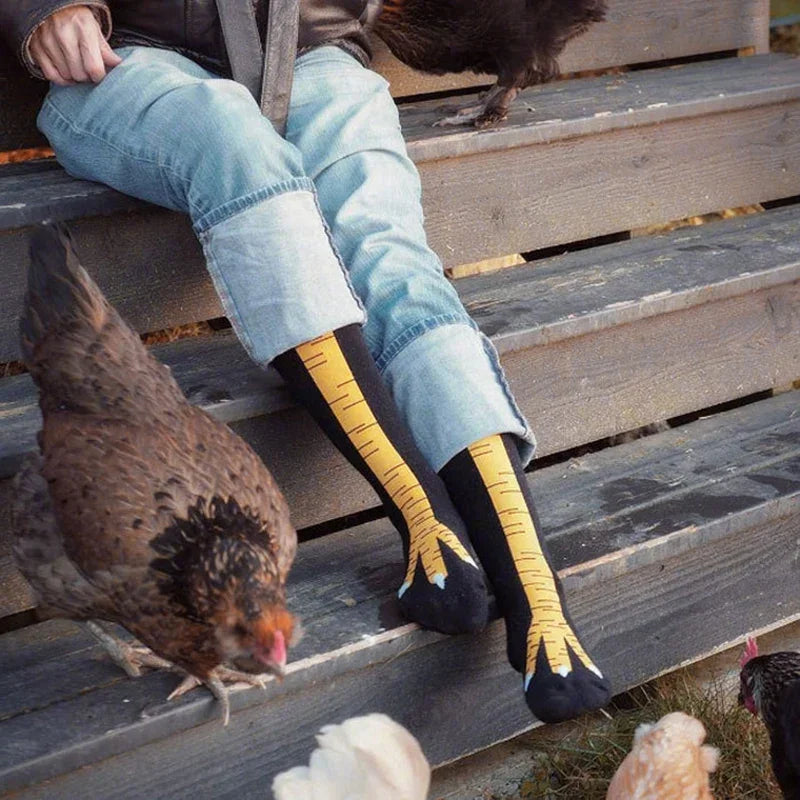 Calcetines Chicken Legs: ¡Saca tu lado más animal!