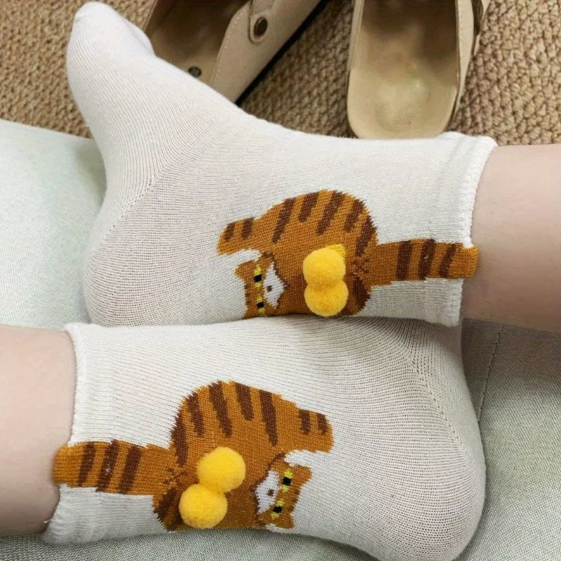 Calcetines Gatitos Pom-Pom (Edición Limitada)