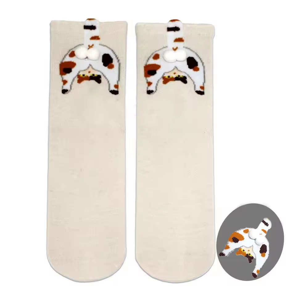Calcetines Gatitos Pom-Pom (Edición Limitada)